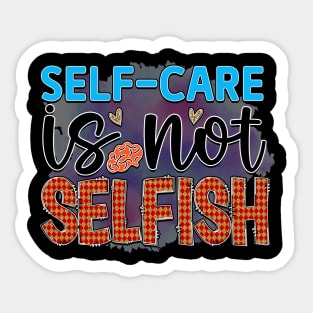 Mind Matters: Spread Positivity and Self-Care Awareness Sticker